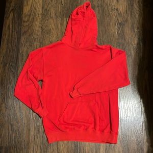 Red hoodie